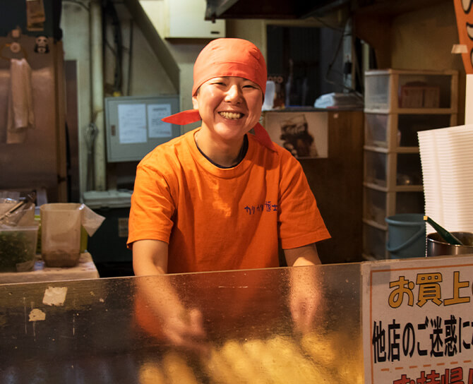 カリカリ博士 錦市場 京都錦市場商店街