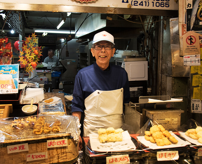 錦 魚力 京都錦市場商店街