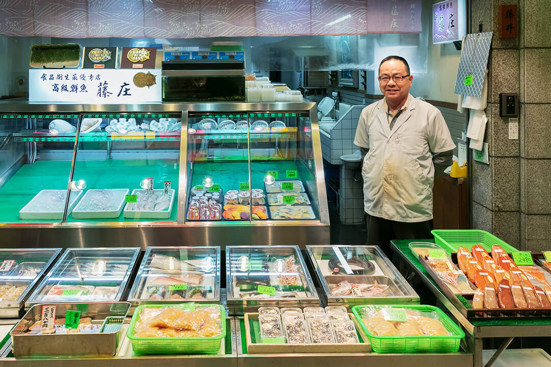 魚のお店一覧 京都錦市場商店街